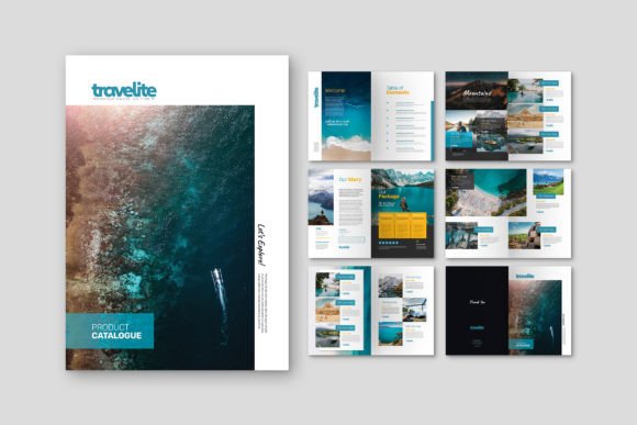 Catalog Travel Agency: A Versatile Template for Modern Brands