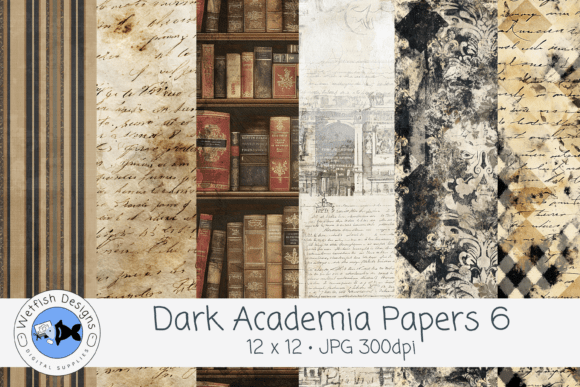 Dark Academia JPG Backgrounds 6: Elevate Your Digital & Print Designs