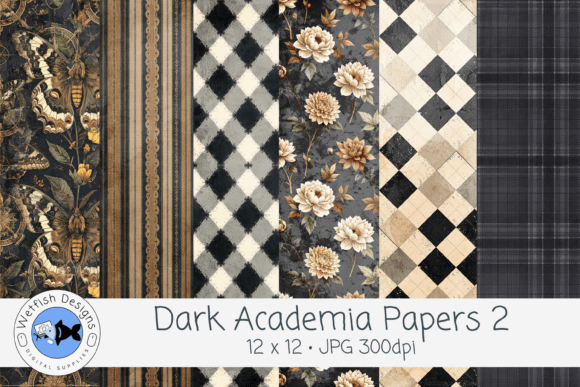 Unpacking the Dark Academia JPG Backgrounds 2 Collection